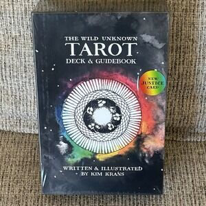 The Wild‎ Unknown Tarot Deck & Guidebook Box Set By Kim Krans New Sealed Gift